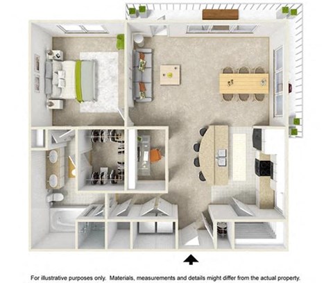 The Cassidy Floor Plan at Highline Urban Lofts, Cypress